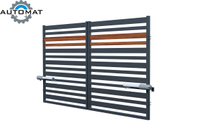 Kétszárnyú kapu 3 m automatával, Ora kerítés OUTLET