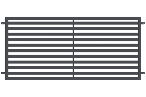 Przęsło 90 cm x 200 cm - ogrodzenie Arizona