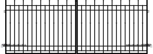 Kétszárnyú kapu 3 m, Brema kerítés (1) (1) (1)