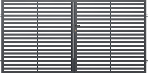 Kétszárnyú kapu 3 m, Arizona kerítés