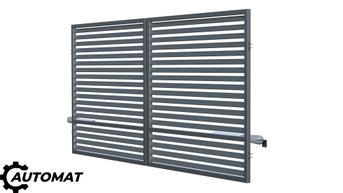 Kétszárnyú kapu 3 m automatával, Bryza kerítés
