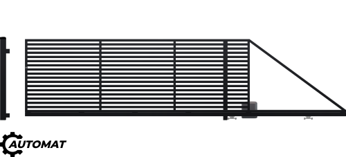 ARIZONA BRAMA PRZESUWNA 150X400 prawa automat 9005.png