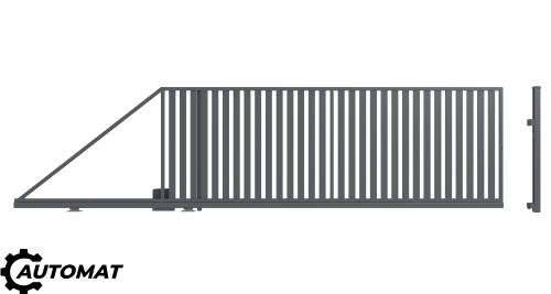 AMIDA BRAMA PRZESUWNA 150X400 lewa automat 7024.png
