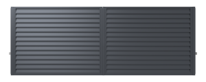 Kétszárnyú kapu 3,5 m automatával, Imperial kerítés (1)