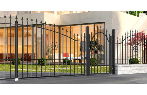 Ogrodzenie Rodos 2 - wizualizacja