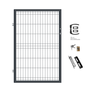Univerzális kiskapu zárral 150x96 cm, panel kerítés (1) (1)