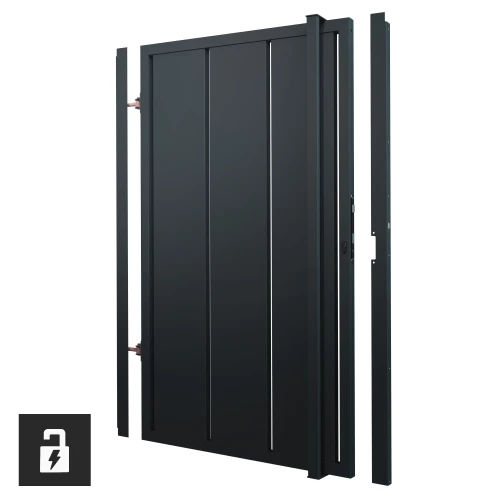 Bal oldali kiskapu, Dakota kerítés (1) (1)