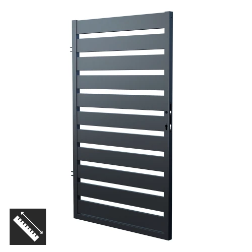 Egyedi gyártású univerzális kiskapu, Szafir XL kerítés