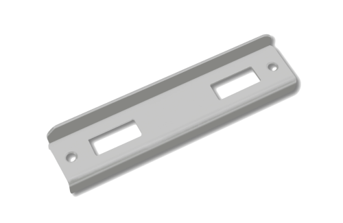 kiskaputábla, horganyzott