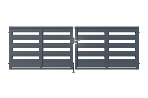 Brama dwuskrzydłowa - ogrodzenie Element