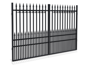 Kétszárnyú kapu 3 m, York 2 kerítés