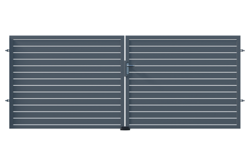 Kétszárnyú kapu, Metric GMH10020 kerítés automata nélkül