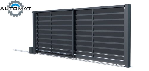Brama teleskopowa - ogrodzenie Mistral