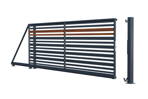 Egyedi gyártású univerzális tolókapu, Ora kerítés