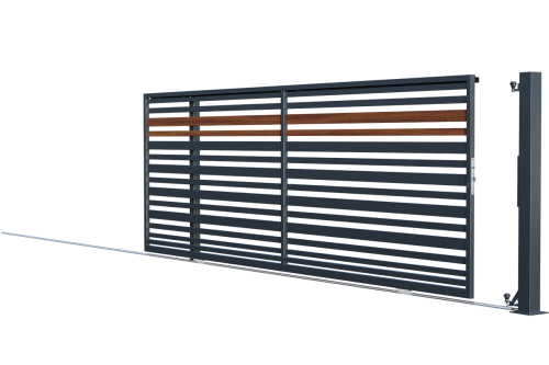 Egyedi gyártású univerzális tolókapu ellensúly nélkül, Ora kerítés