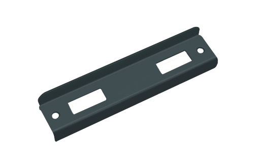 kiskaputábla, grafitszürke, horganyzott