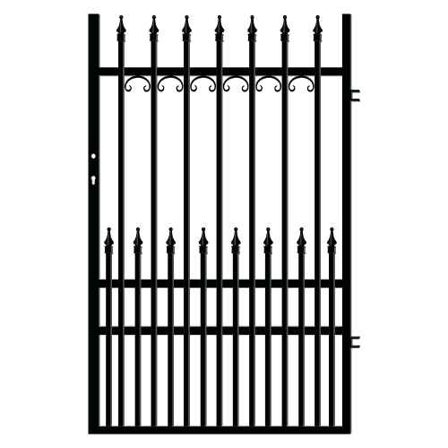 Furtka prawa, ogrodzenie York 2