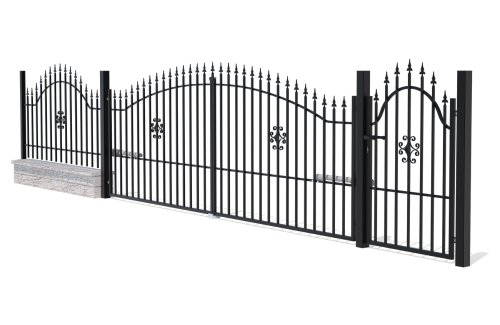 Ogrodzenie Rodos 2 - wariant 1