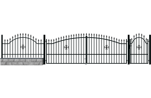 Ogrodzenie Rodos 2 - wariant