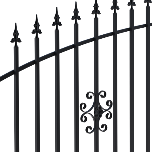 Ogrodzenie Rodos 2, dekor