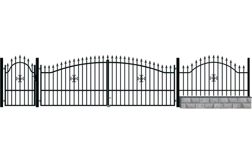 Ogrodzenie Rodos 2 - wariant 1