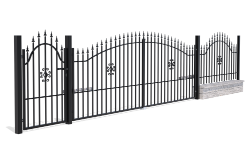 Ogrodzenie Rodos 2 - wariant