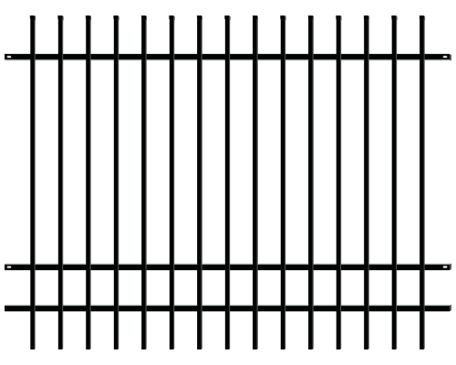 Przęsło, ogrodzenie Nicea