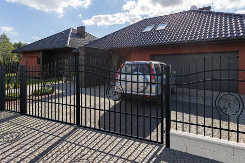 Ogrodzenie Malaga 3 - wizualizacja