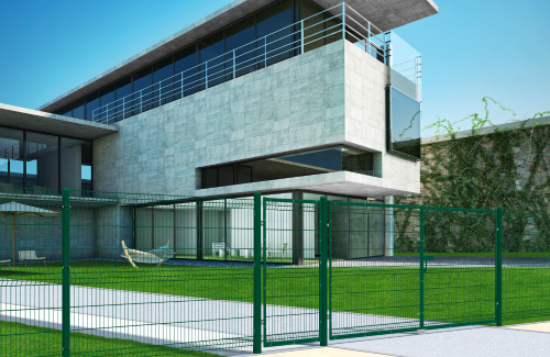 Ogrodzenie Sparta 50, kolor zielony