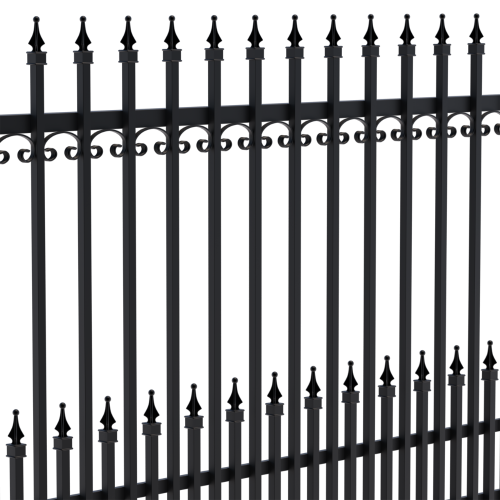 Ogrodzenie York 2, dekor