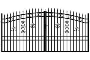 Kétszárnyú kapu 3,5 m, Alicja 2 kerítés