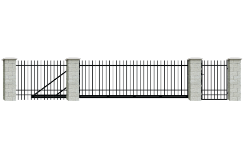 Ogrodzenie Nicea - wariant 1